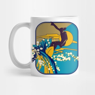 Retro Surfer Mug